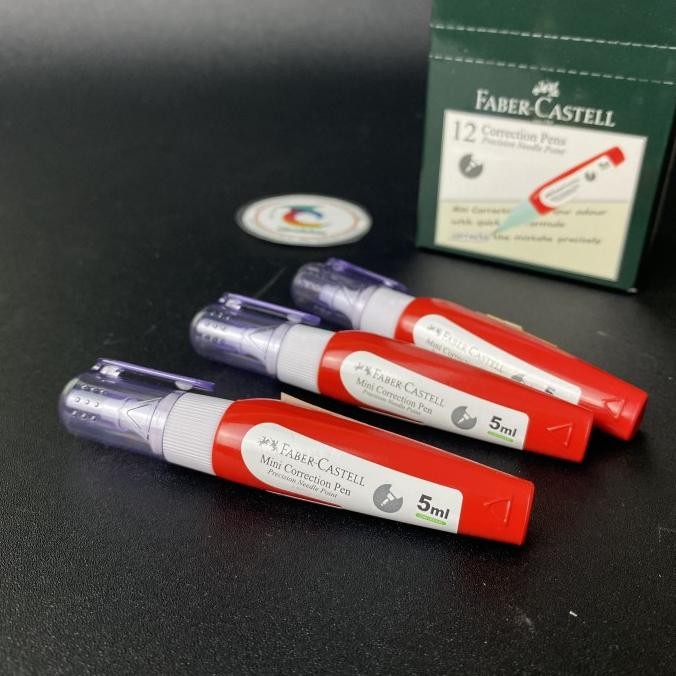 

@#@#@#] Tip-ex Cair FABER CASTELL 5ml Correction Pen