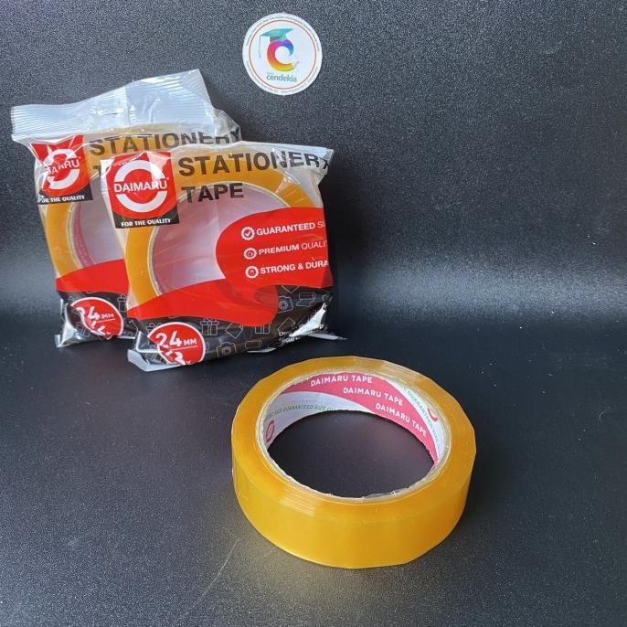 

```````] Isolasi Selotip Tape DAIMARU Bening 24mm x 72Y
