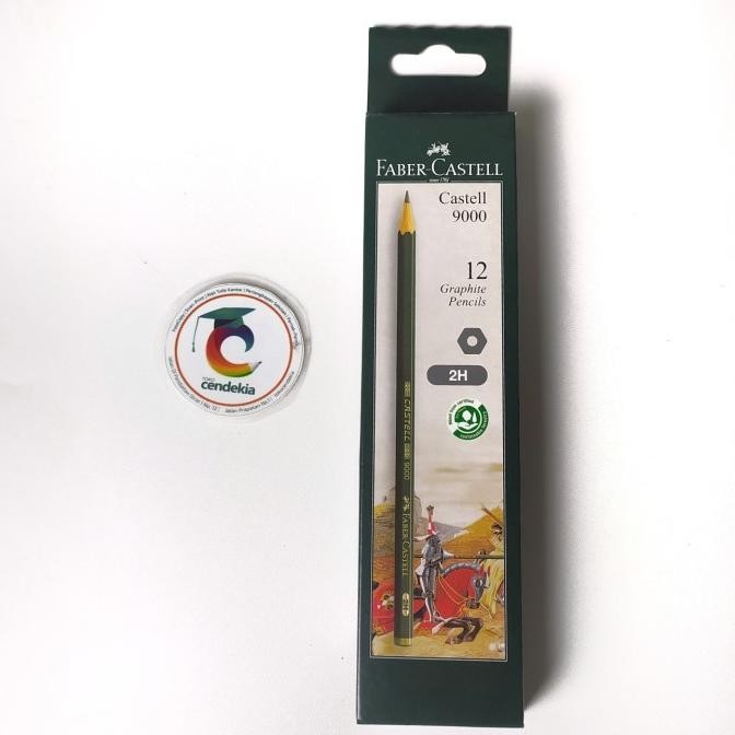 

*#*#*#] Pensil 2H FABER CASTELL 9000