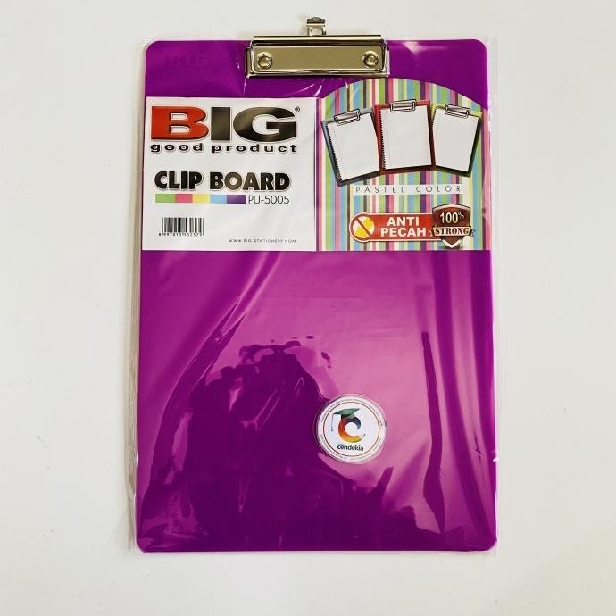 

hanya disini] Papan Scanner Jalan Clip Board BIG PU- 5005 Warna Pastel