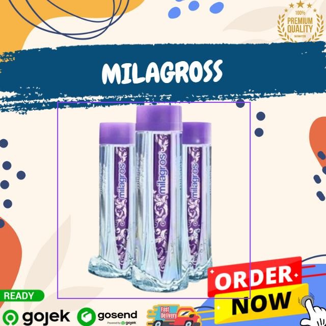 

Air alkali Mila Gros (Air Kesehatan) Isi 12 Botol (612Ml)