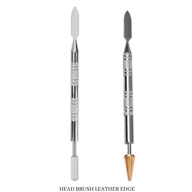 

Promo Dual Purpose Leather Edge Dye Roller Pen - Alat Cat & Lem Tepi Kulit COD