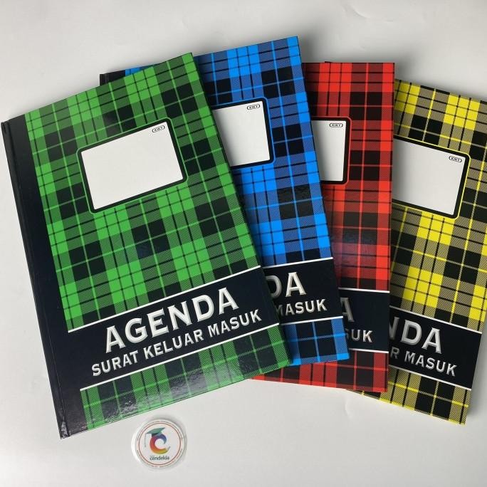 

Termantab] Buku Agenda Keluar Masuk Folio KIKY 100 Lembar Hard Cover