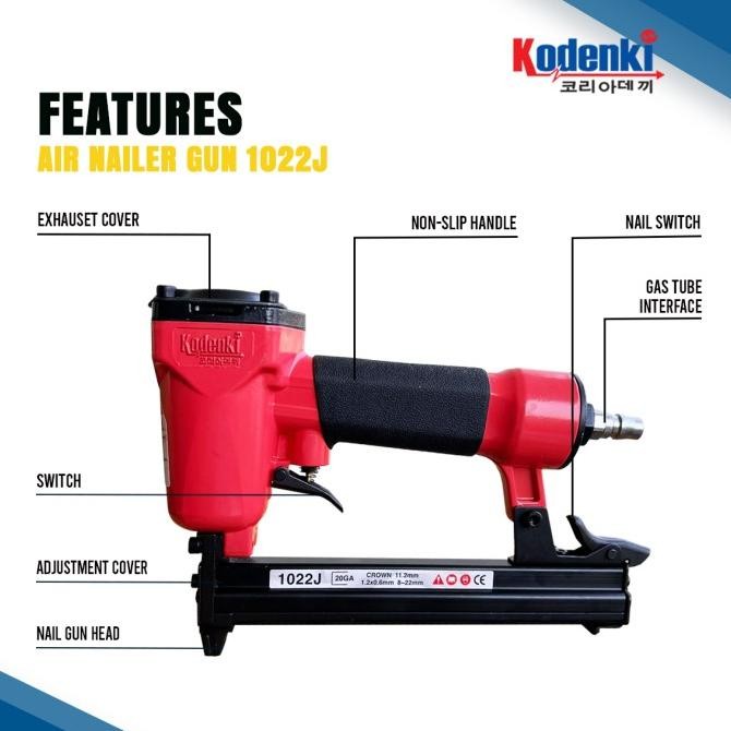 

Promo MESIN STAPLES ANGIN AIR NAILER STAPLER F30 1022J PAKU I PAKU U COD