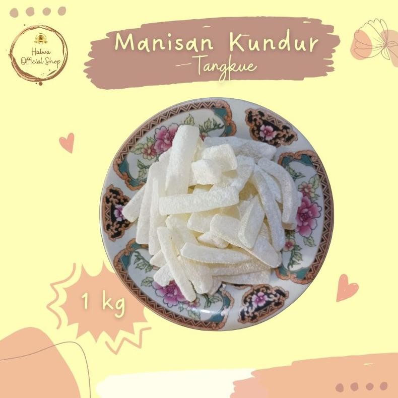 

[1 kg] Tangkwe/tangkue (Manisan kundur/balo/belo/blo/winter melon) gula kundur/kundur manis