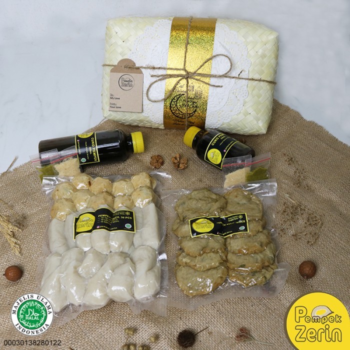

Hampers Lebaran Idul Fitri Pempek Palembang - Silver - Pempek Zerin Murah