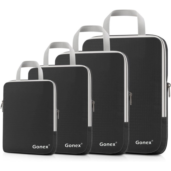 

Gonex Compression Packing Cubes Extensible Organizer Bags For Travel Original