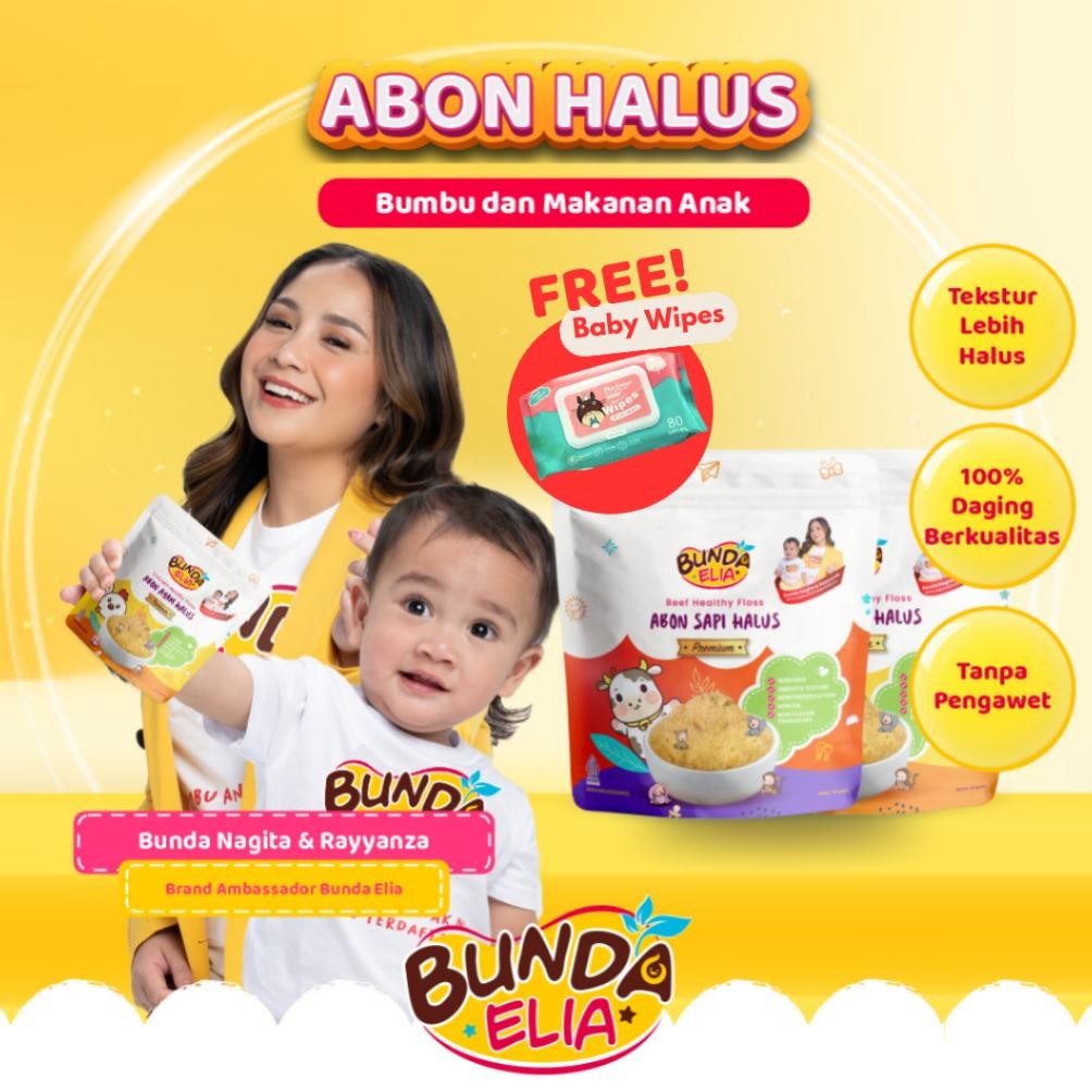 

Bumbu Bunda Elia Abon Sapi MPASI / Abon Ayam / Abon MPASI / Abon Bayi / Abon Cipung / Abon Halus Pum