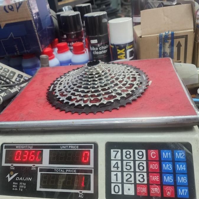 Sprocket sproket casset 12 speed 9-50t XD HR12-0950SL CNC OPT XD 12S