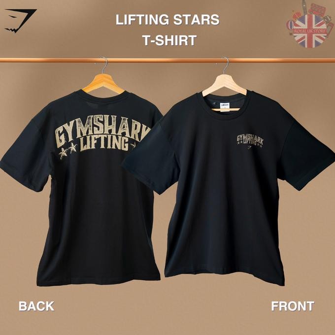 Gymshark Men T-Shirt Collection Kaos Olahraga Pria *100% Original UK* Terlaris