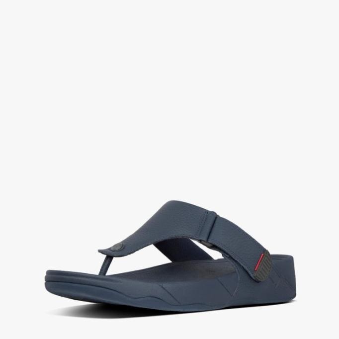 Fitflop Mens Trakk Ii Leather Original Sandal Pria Antstoree8