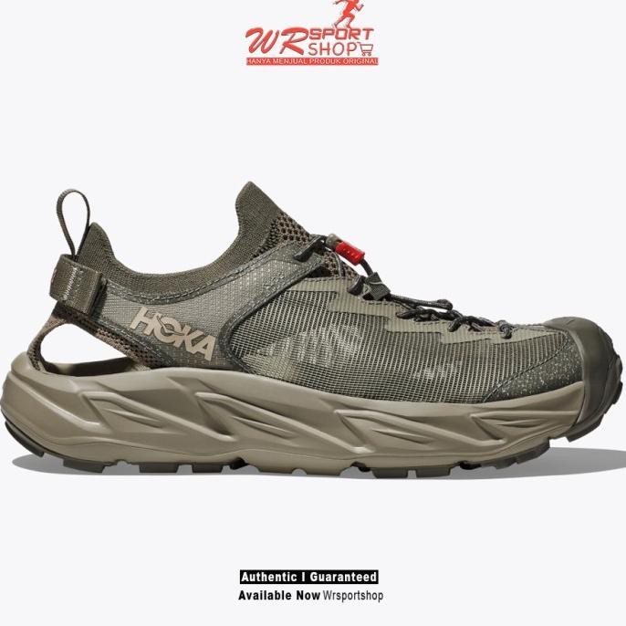 Sandal Gunung Pria Hoka Hopara 2 Barley Oat Milk Original Judge_Law