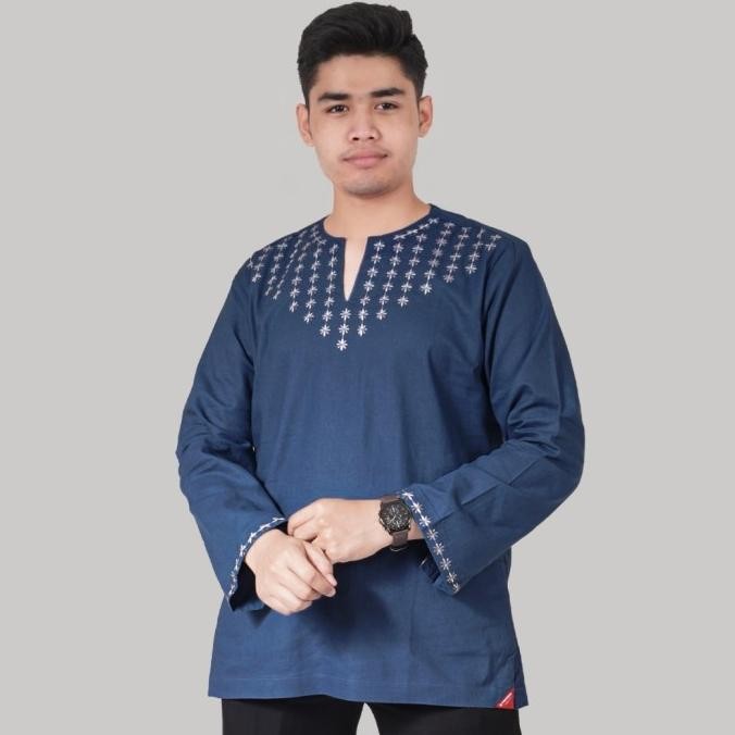 Baju koko preview by itang yunasz / koko preview lengan panjang Terlaris