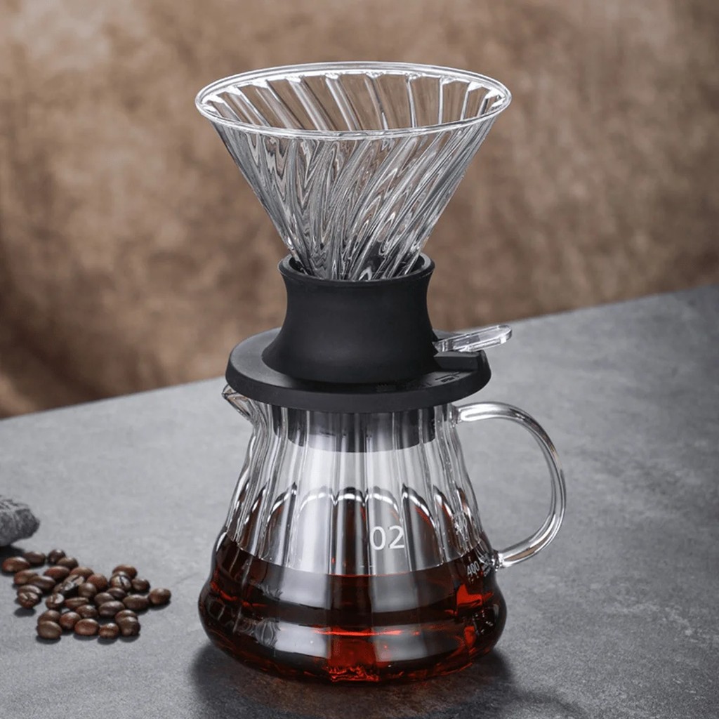 

ETRONIK Januel Filter Penyaring Kopi V60 Cone Coffee Dripper Switch Valve - Jn23