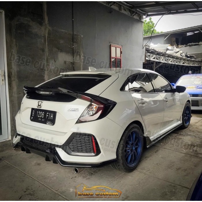 Rear diffuser for Civic Turbo Hatchback