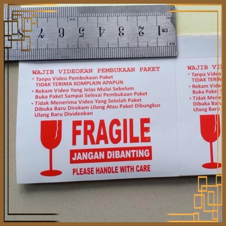

[CTS] STIKER UNBOXING SATUAN STICKER UNBOXING STIKER PERINGATAN UNBOXING