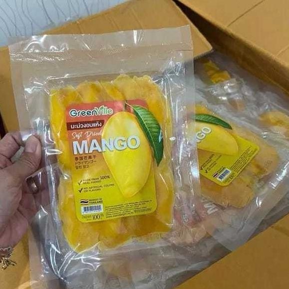

READY STOCK Dry Mango 100gram en Ville, Dried Mango BKK