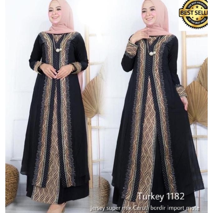 Gamis Abaya Turkey / Gamis Abaya arab model erbaru 2020 Terlaris