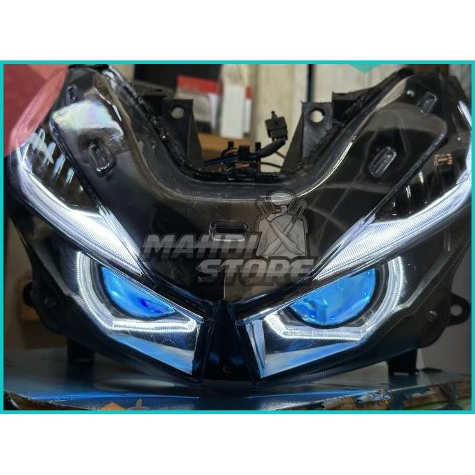 Custom Headlamp Lampu Vario 125 150 OLD NEW LED PROJIE BILED WST AES 0