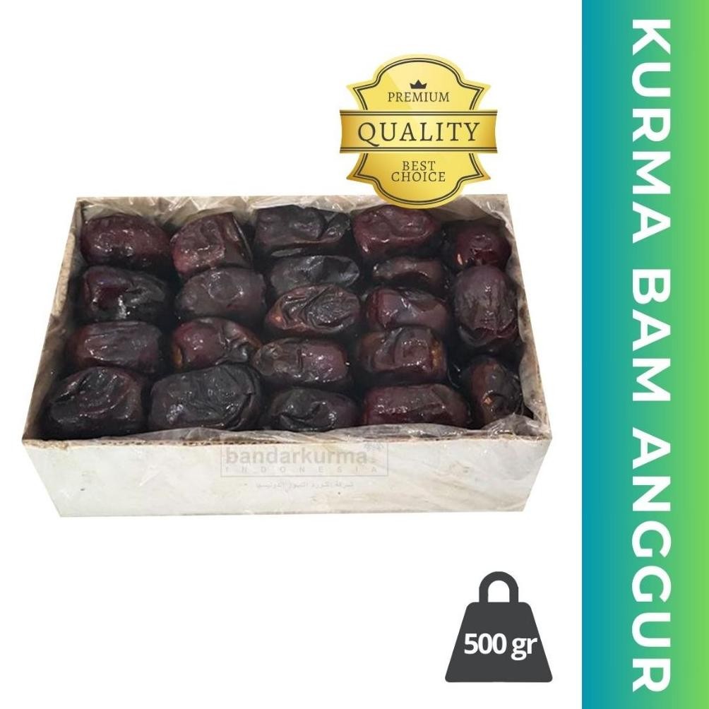 

Kurma Bam Anggur gram | Dates - Bandar Kurma
