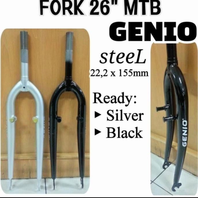 fork 26 20 bmx mtb standart derat 22.2 genio stell