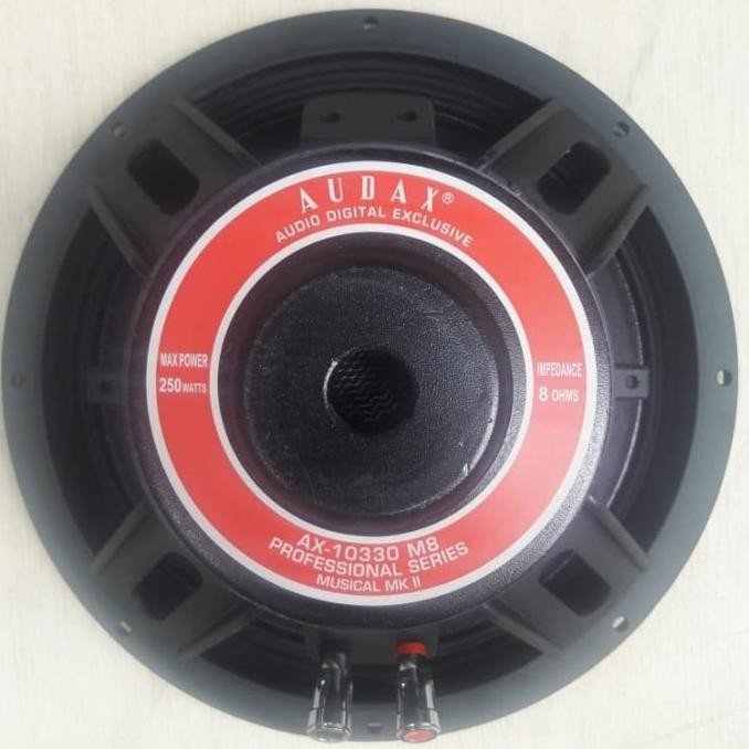 SPEAKER 10 INCH FULLRANGE AUDAX 250 WATT ORIGINAL ASLI 10IN 10" AUDAX Terlaris