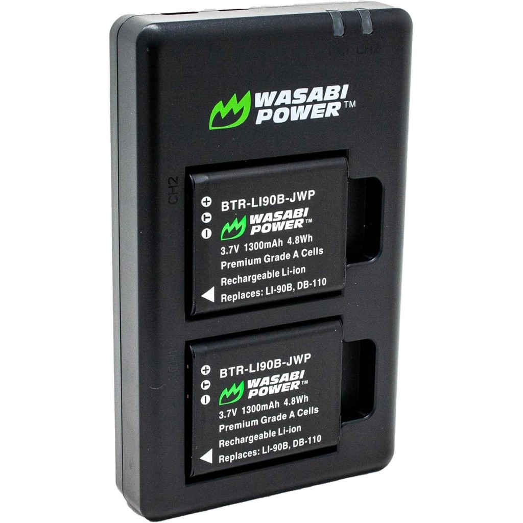 Murah Wasabi Power Battery KIT for Olympus LI-90B LI-92B LI90B LI92B TG6 TG5 Non COD