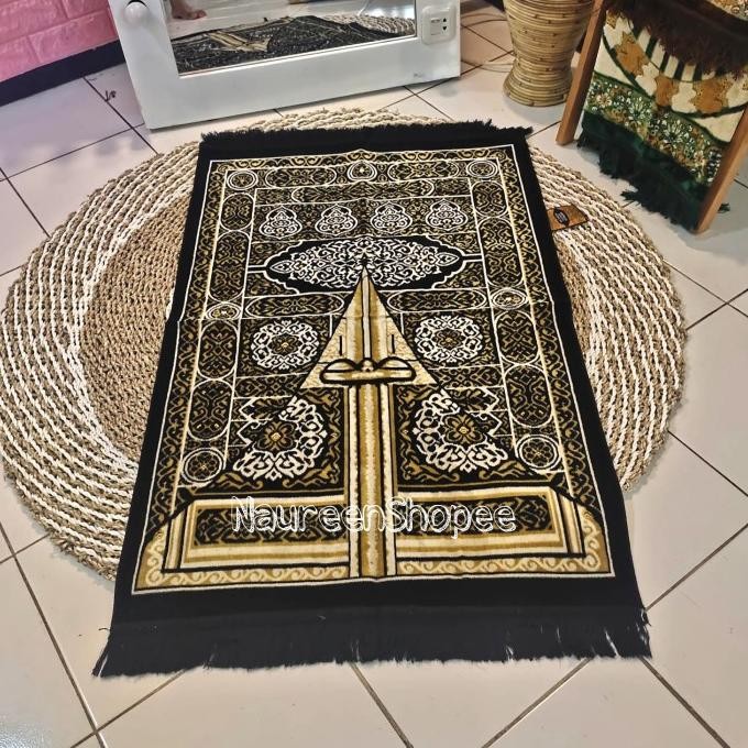 sajadah kiswah Turki / sajadah hitam