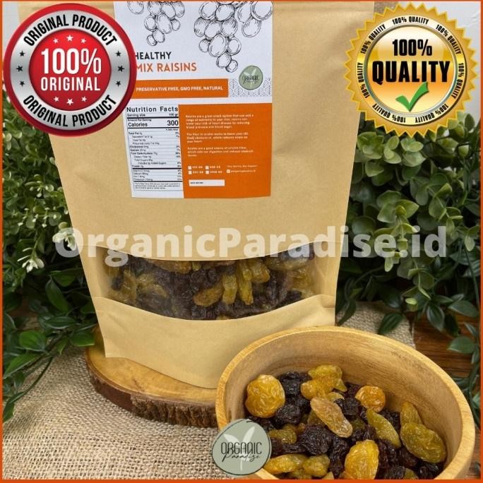 

Mix Raisin 250 gram / Kismis Campur Jumbo Pum 250 gram