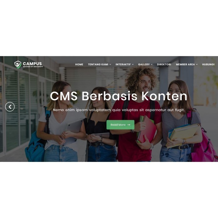 Script website sekolah responsive 2020