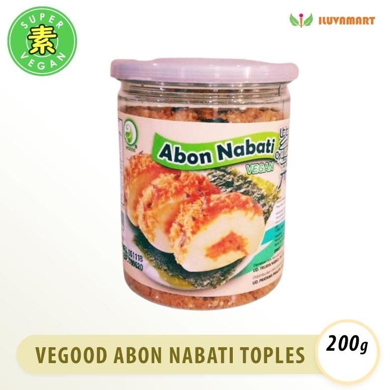 

Vegood Abon Nabati Toples 200 gr / Vegan Meat Floss with Seaweed
