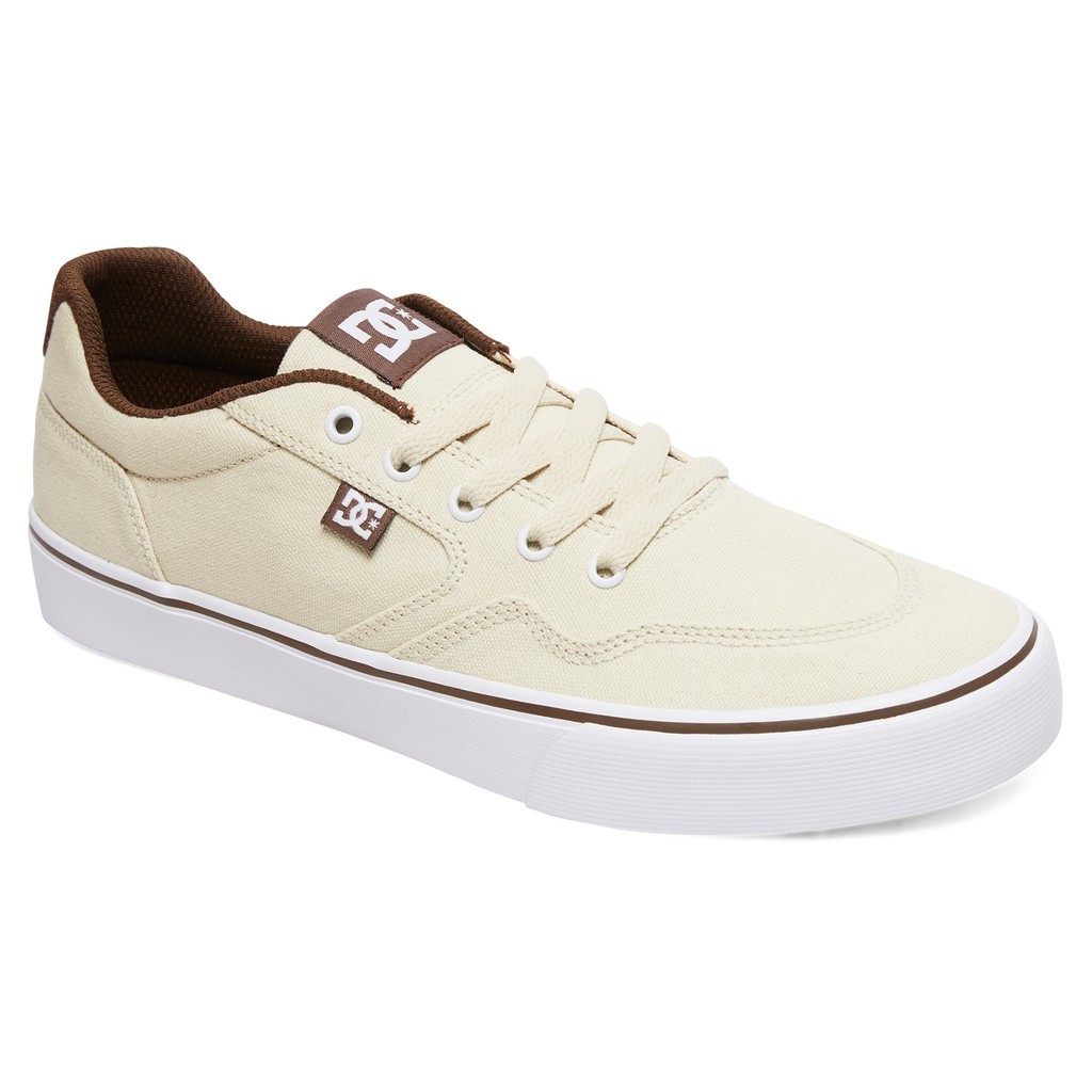DC Shoes Men Rowlan Tx Shoes Oyster/Dk Chocolate ADYS300499