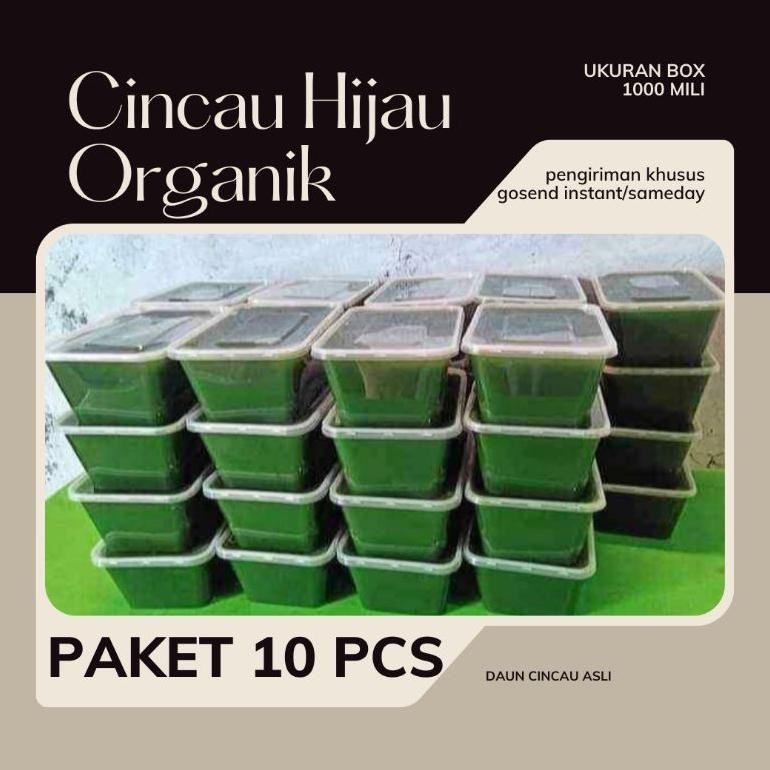 

CINCAU HIJAU PAKET ISI 10 PCS | UKURAN KIIP THINWALL 1 MILI | DAUN CINCAU MURNI