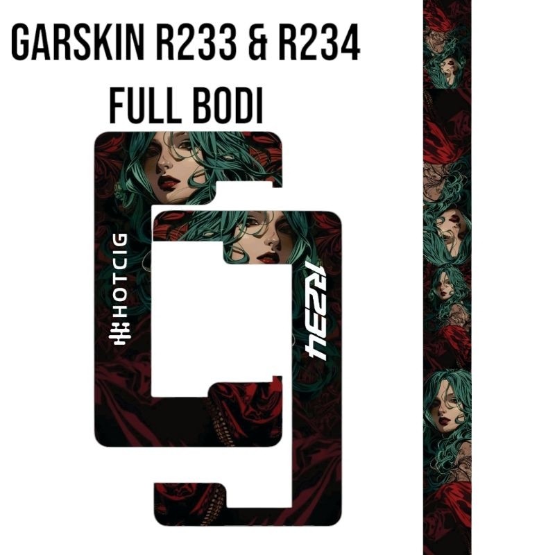 

*PromoTerjangkau* Aicostore R 233 234 Bodi Laminasi Tebal Garskin Wrap Stiker Premium / X Casing Case COD