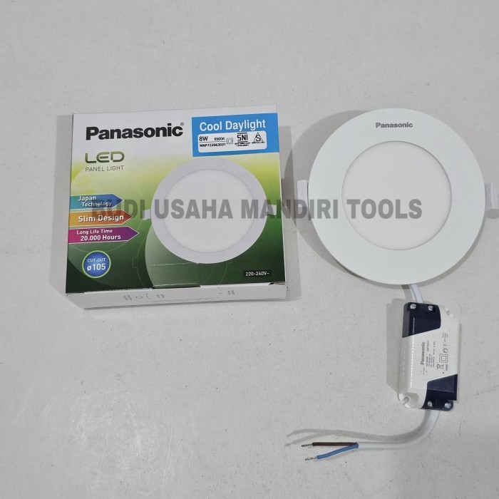 LED DOWNLIGHT PANEL 8W 8 W 8WATT 8 WATT PANASONIC BULAT