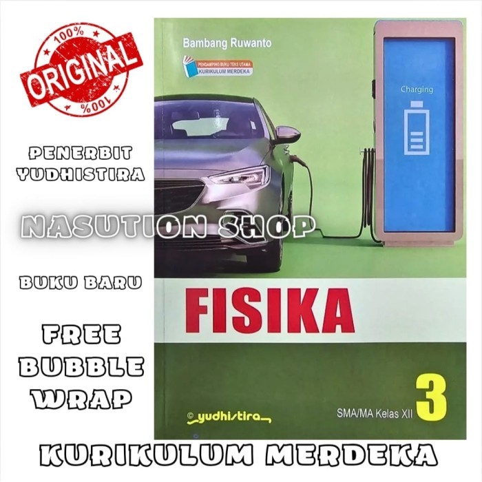 

Buku Fisika Kelas 1 2 3 / 10 11 12 SMA Yudhistira Kurikulum Merdeka Original