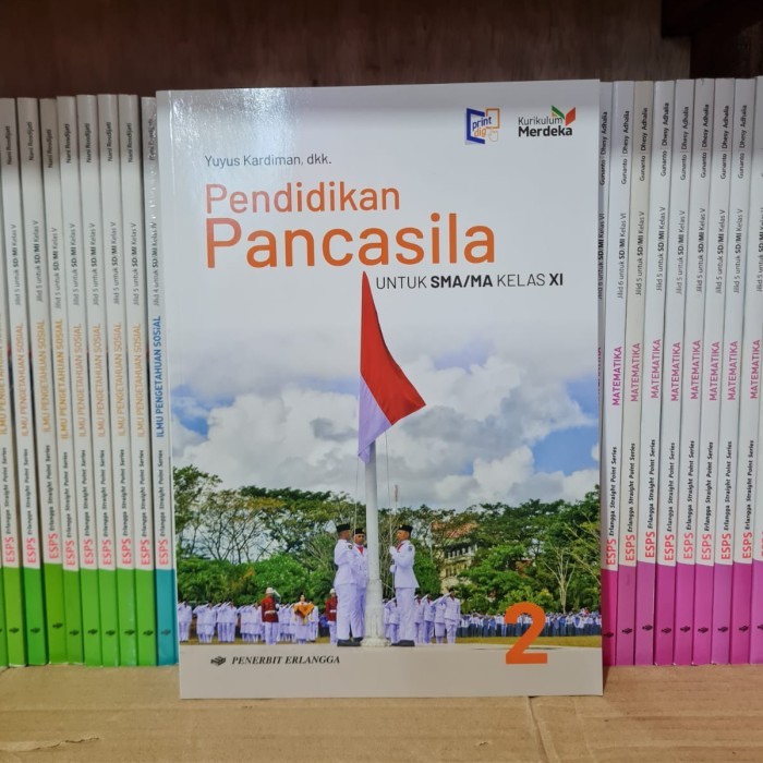 

Buku Pendidikan Pancasila Kelas XI 11 SMA Kurikulum Merdeka Erlangga
