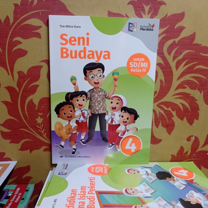 

OBRAL Buku SD Seni Budaya Kelas 4 SD / MI Kurikulum Merdeka Erlangga