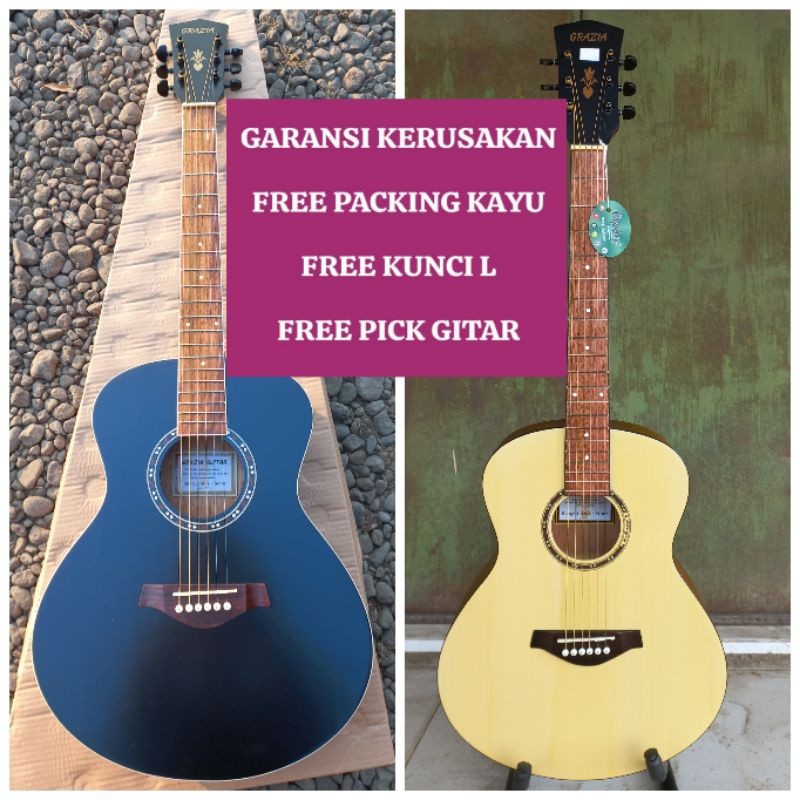GITAR ORIGINAL GRAZIA MODEL JRB 05 N
