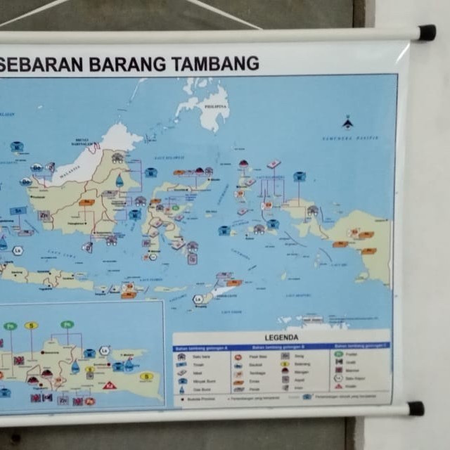 

peta sebaran barang tambang di indonesia