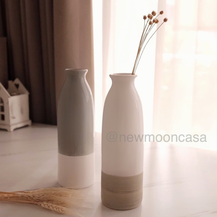 Pot Bunga Pot Keramik Flower Pot Shabby Chic Vas Bunga Vase Bunga