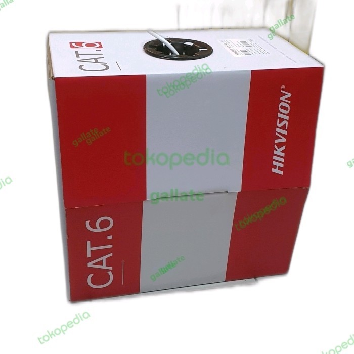 KABEL CAT6 HIKVISION 300M KABEL LAN CAT 6 HIKVISION