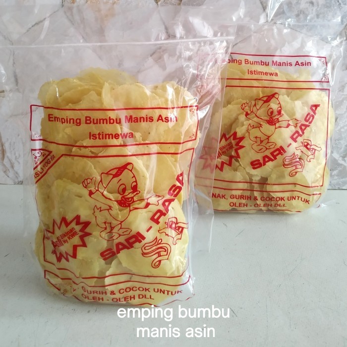 

Emping Bumbu Manis Asin Ny Kwie 250gr