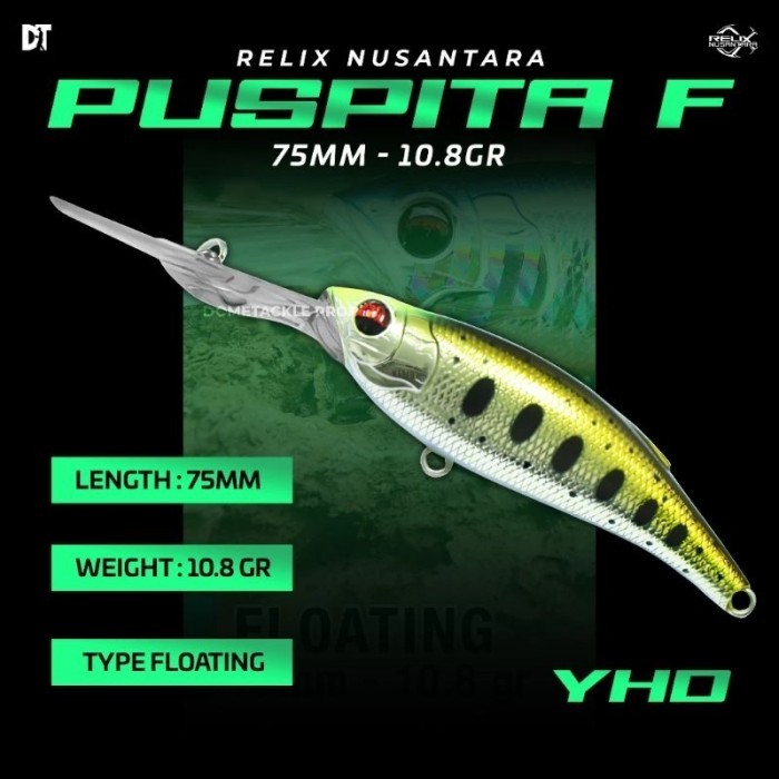 Lure Minnow PUSPITA F - Relix Nusantara
