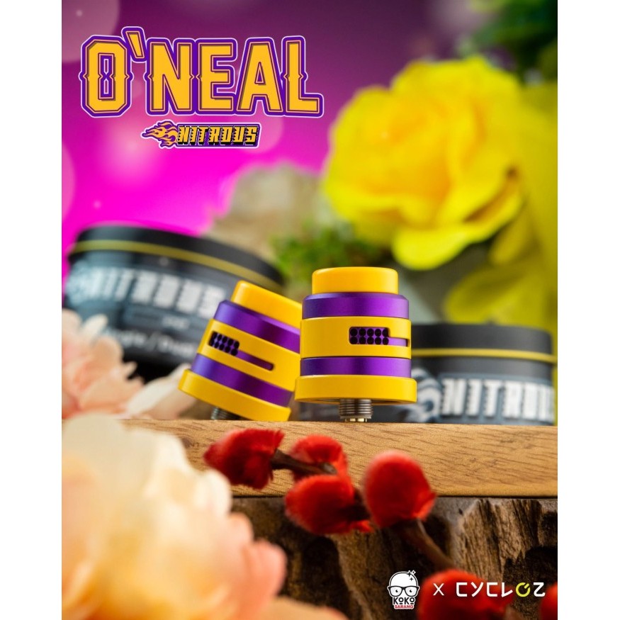 NITROUS O'NEIL NITROUS RDA DUAL CAP ONLY O'NEIL