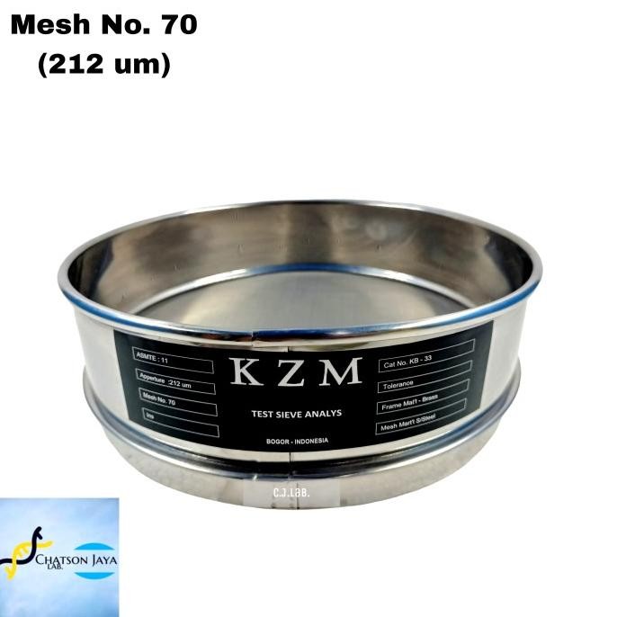 Sieve Ayakan Stainless Mesh 70 Test Mesh 70 (212 um)