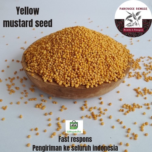 

YELLOW MUSTARD SEED 1KG / MUSTARD SEED