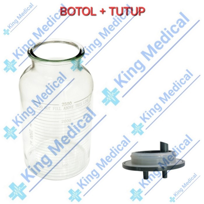 BOTOL TABUNG SUCTION 2500ML