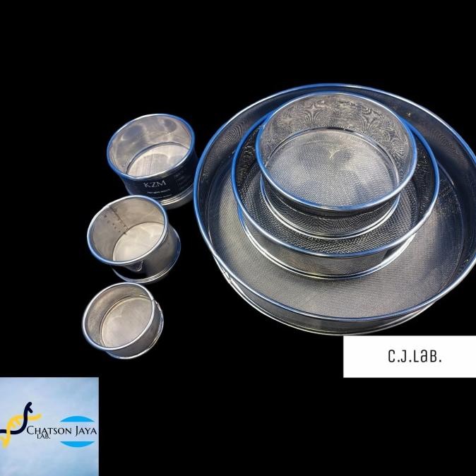 Sieve Ayakan Stainless Mesh 600 Test Mesh 600 (25 um)-Diameter 15cm