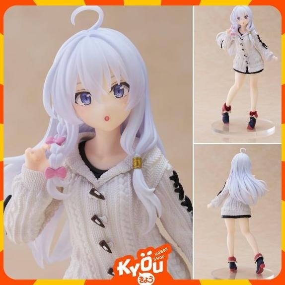KOSTUM PRIA Coreful Figure Elaina - Knit Sweater Ver. Majo no Tabitabi (18cm)
